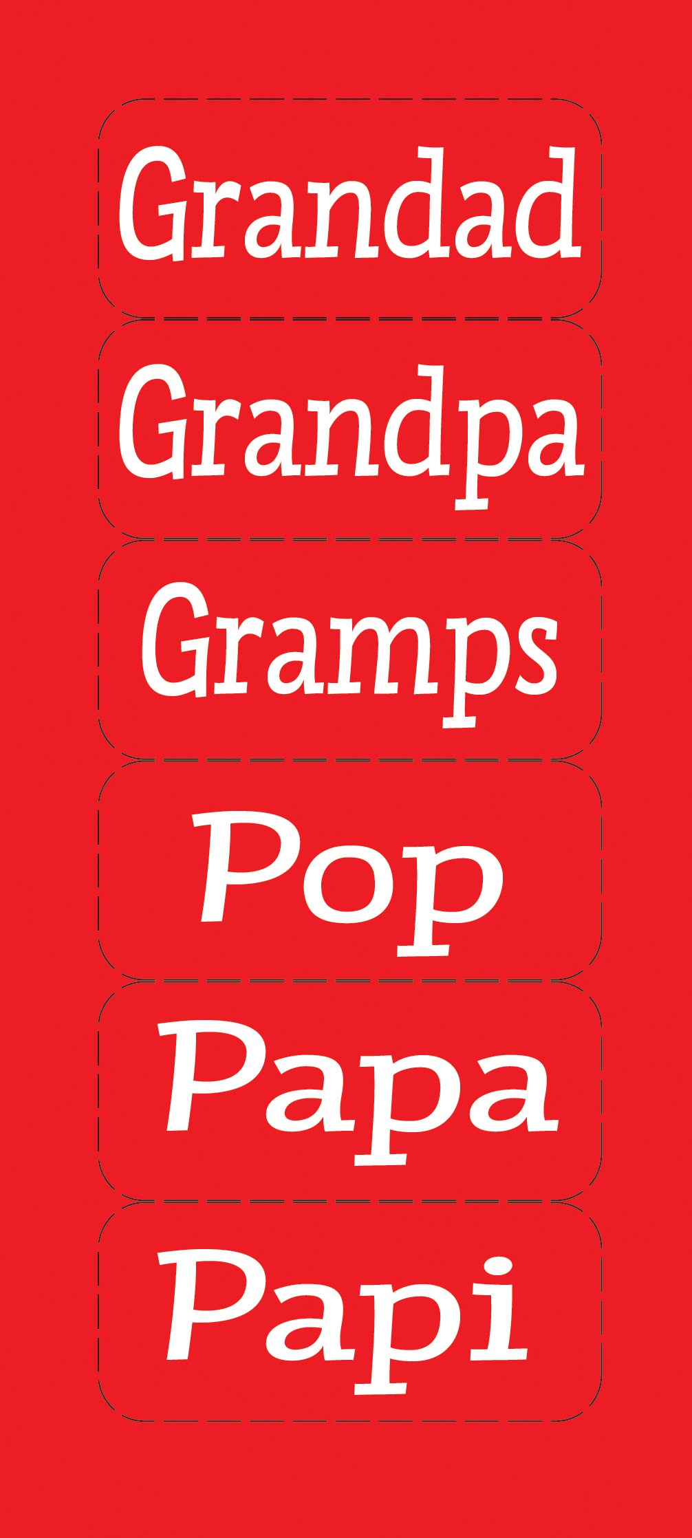 Amazing Grandfather Colour-Me-In Christmas Greeting Card