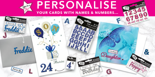 Card Toppers Personalise Your Cards