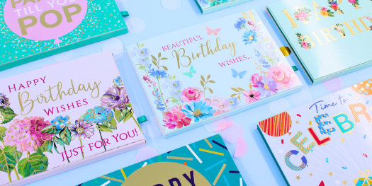 Everyday chocolate treat tray greeting card