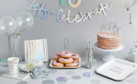 Silver Themed Partyware | Silver Party Decorations – Love Kate's