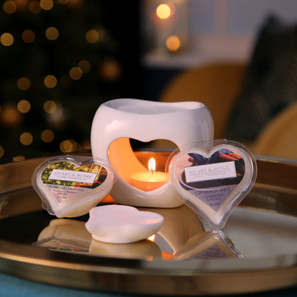 Heart & Home Christmas Wax Melts Gift Set In Gift Box
