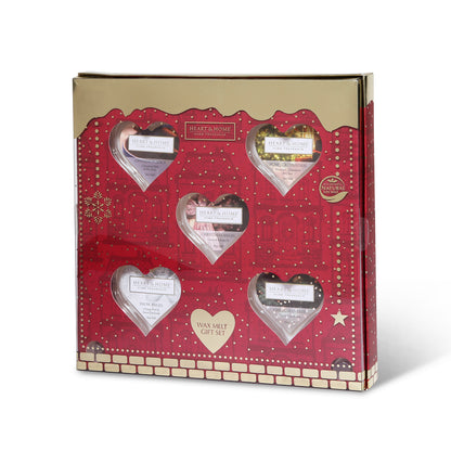 Heart & Home Christmas Wax Melts Gift Set In Gift Box