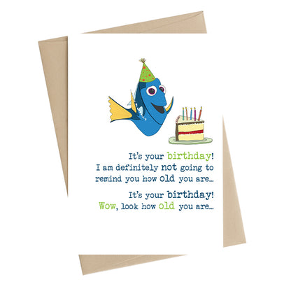 Look How Old You Are Birthday Greeting Card