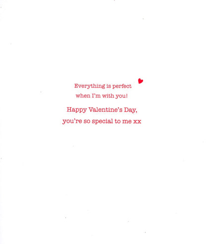 To The One I Love Valentine's Day Card