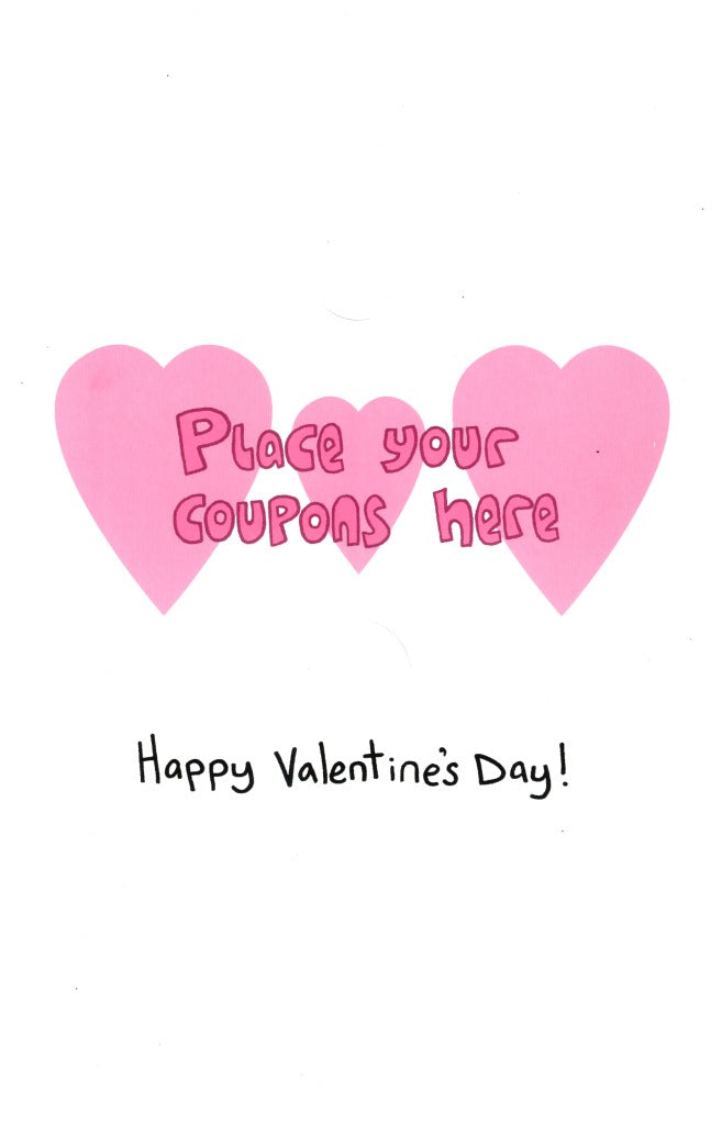 Fun Love Coupons Valentine's Day Card
