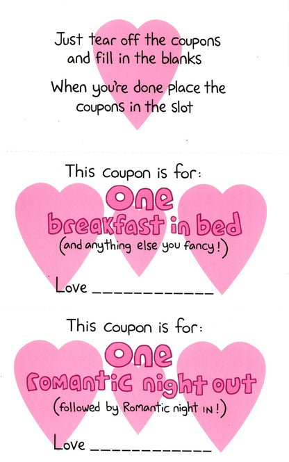 Fun Love Coupons Valentine's Day Card
