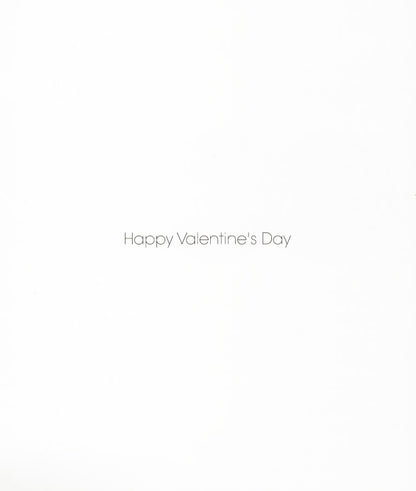 Be Mine Teddy & Roses Valentine's Greeting Card