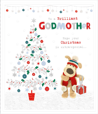 Boofle Brilliant Godmother Extra Special Christmas Greeting Card