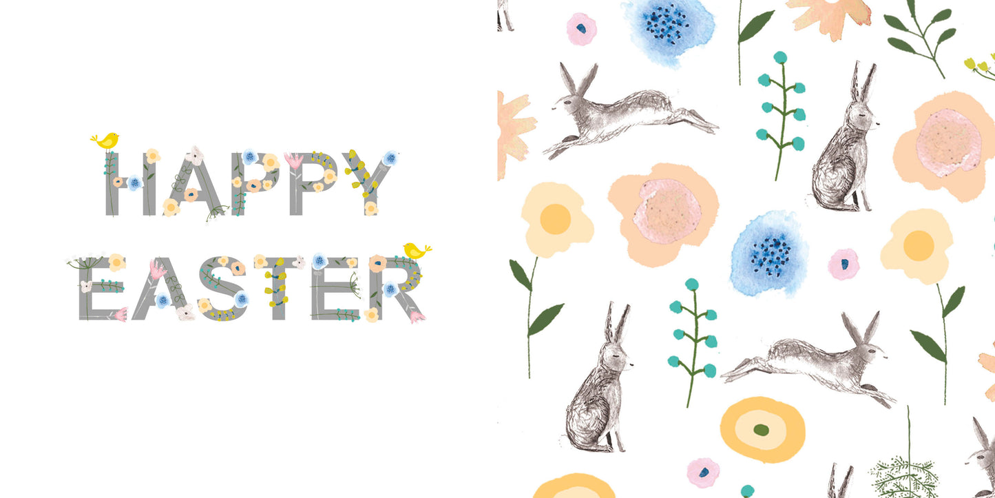 Pack of 6 British Heart Foundation Charity Easter Greeting Cards