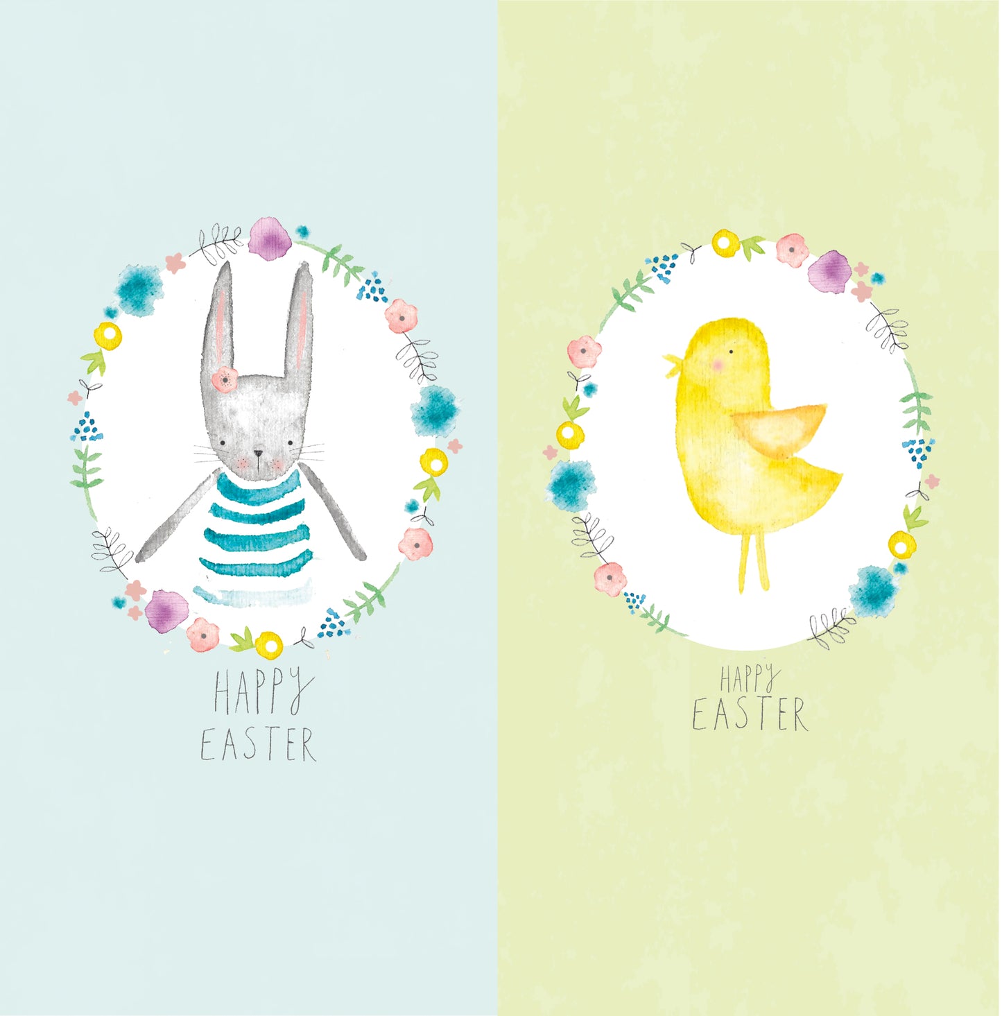 Pack of 6 Alzheimer's Society Charity Easter Greeting Cards