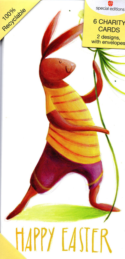 Pack of 6 Samaritans Charity Easter Greeting Cards