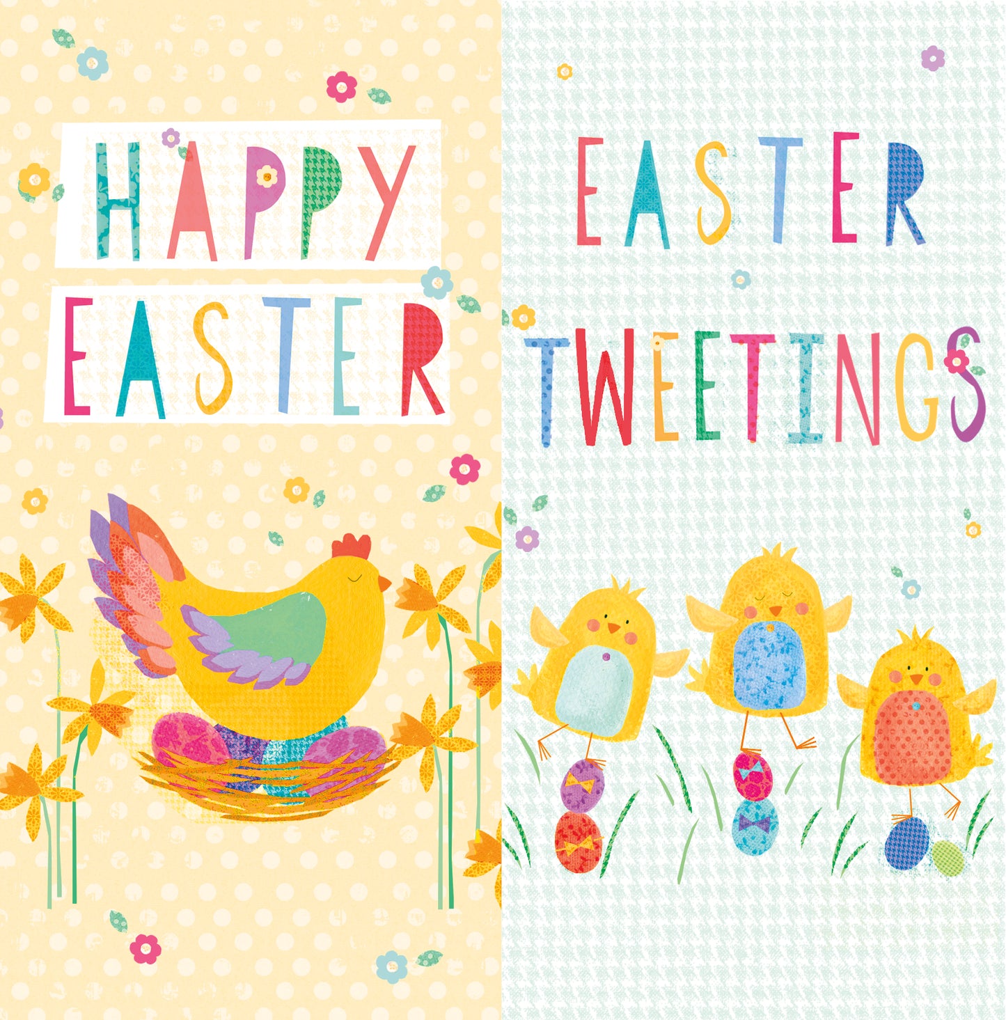 Pack of 6 RSPCA Charity Easter Greeting Cards