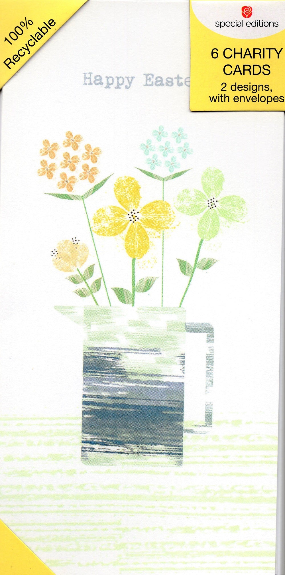 Pack of 6 NSPCC Charity Easter Greeting Cards