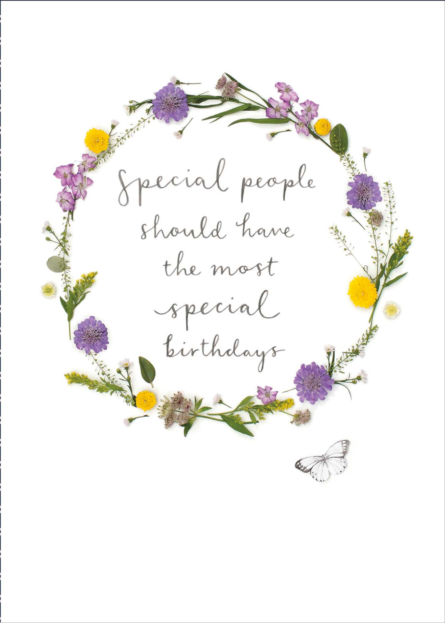 Special People Special Birthday Greeting Card
