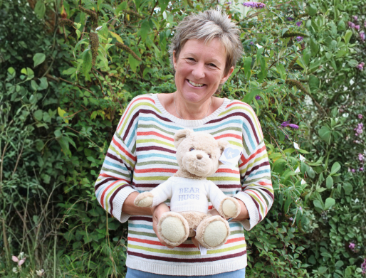 Kate introducing the ne LK teddy bear, hand-picked for Love Kate's in 2026.