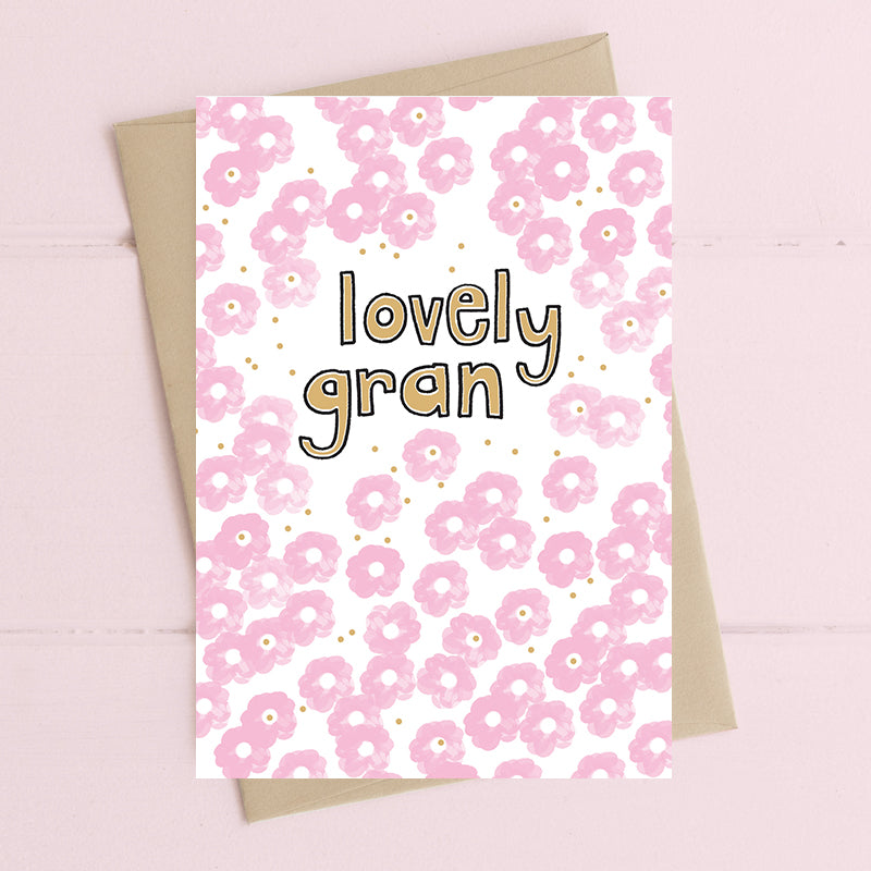 Lovely Gran Greeting Card