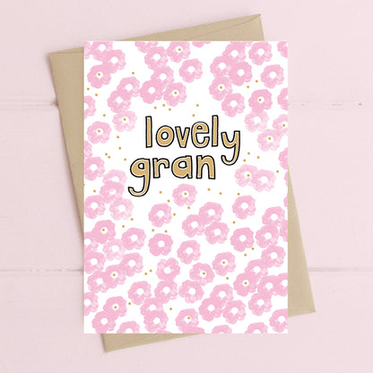 Lovely Gran Greeting Card