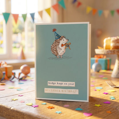 On Your December Birthday Foiled Birthday Greeting Card