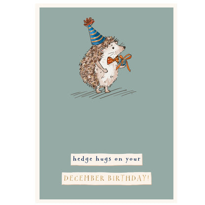 On Your December Birthday Foiled Birthday Greeting Card