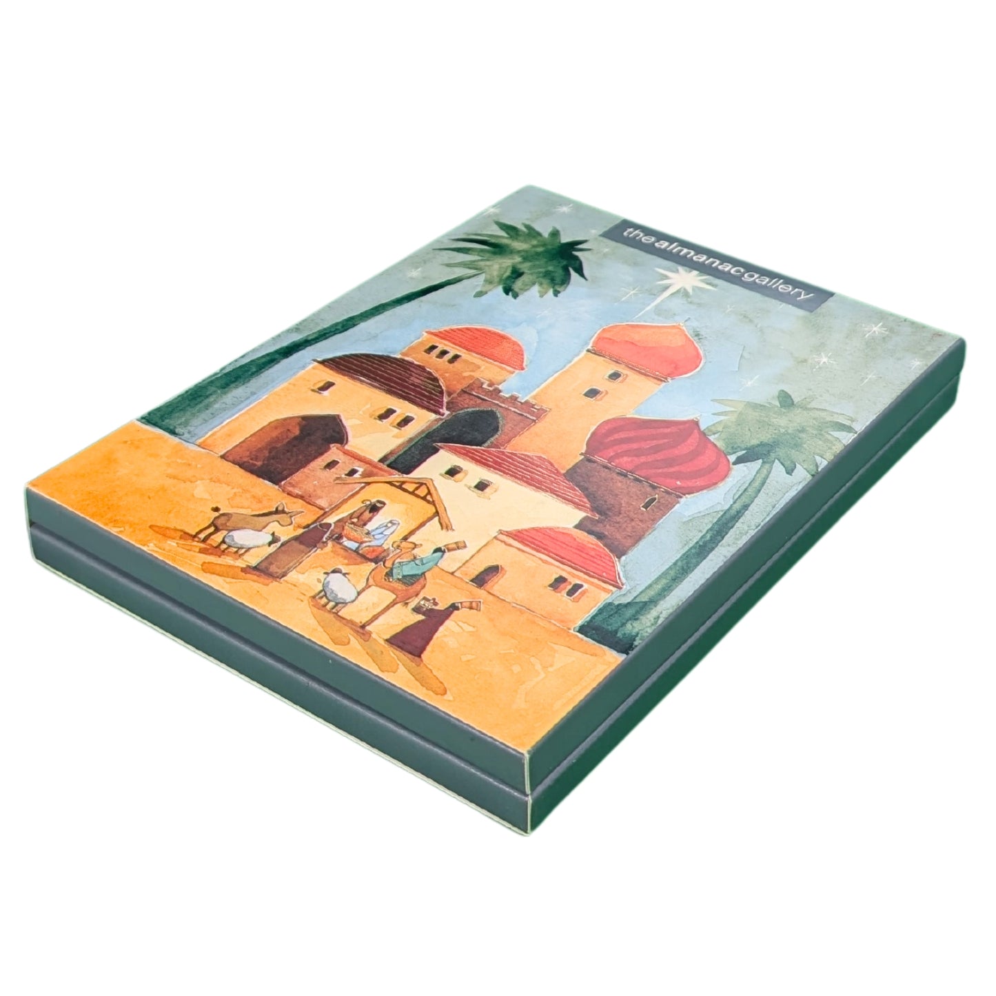 Box of 12 Bethlehem Religious Christmas Cards In 2 Designs