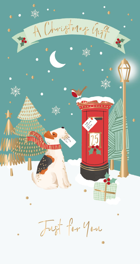 A Christmas Gift Just For You Christmas Money Wallet Gift Card