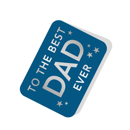 Happy Father's Day To The Best Dad Ever Red Car Pop Up Card