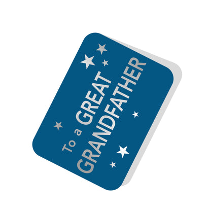 Happy Father's Day To A Great Grandfather Red Car Pop Up Card