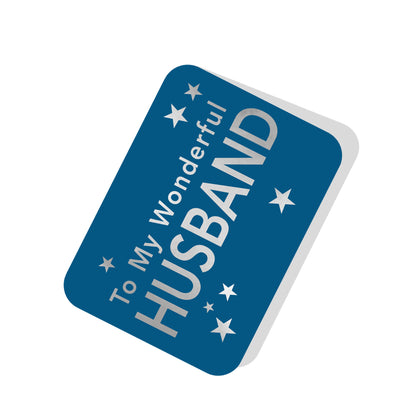 My Wonderful Husband Super Dad Pop Up Card