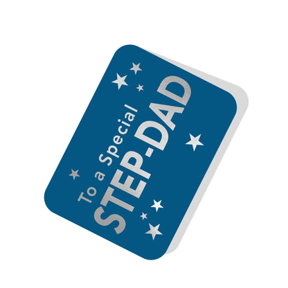 To A Special Step-Dad Super Dad Pop Up Card
