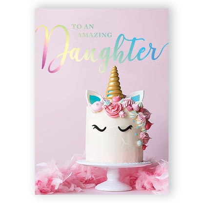 Amazing Daughter Musical Birthday Card Singing Happy Birthday To You Nicole