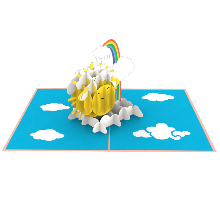 Sunshine Laser Cut Pop Up Greeting Card