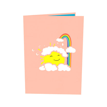 Sunshine Laser Cut Pop Up Greeting Card
