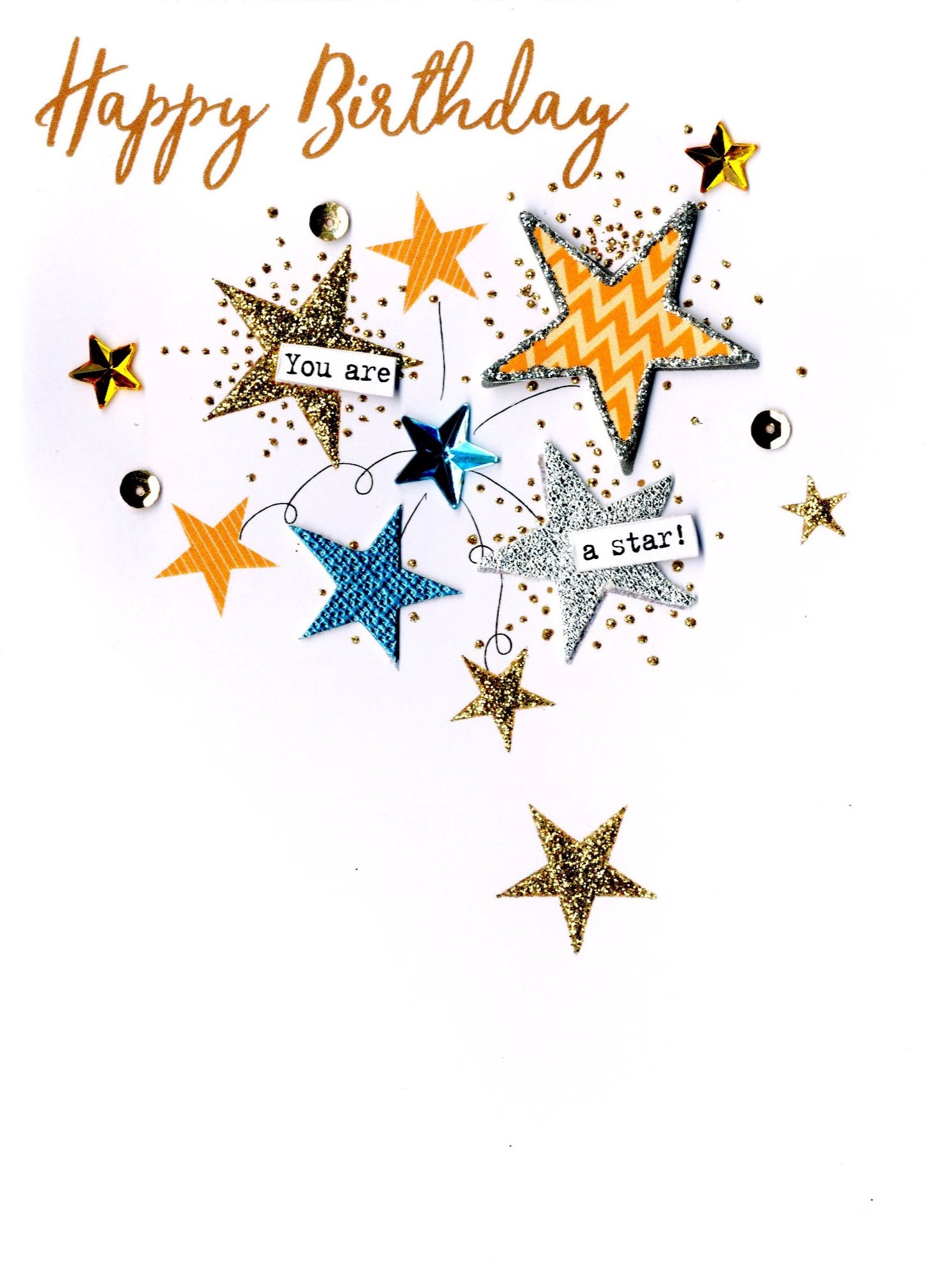 Happy Birthday You Are A Star Irresistible Greeting Card