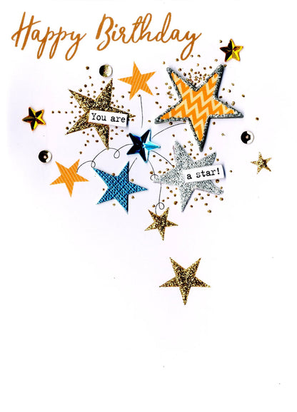 Happy Birthday You Are A Star Irresistible Greeting Card