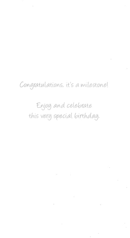 Gorgeous 21st Age 21 Birthday Greeting Card Hand-Finished Champagne Range Cards