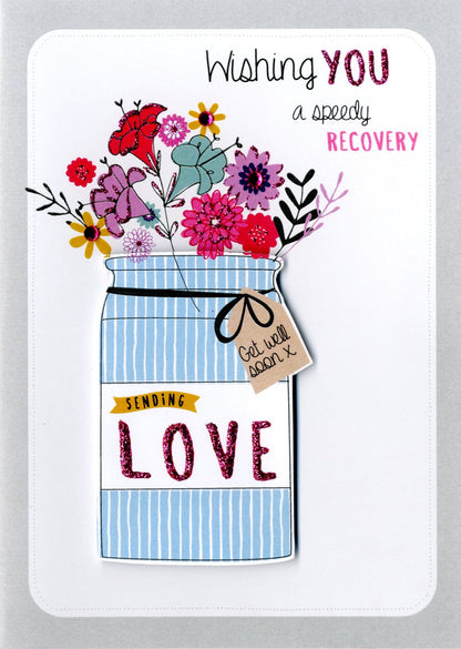 Speedy Recovery Get Well Greeting Card