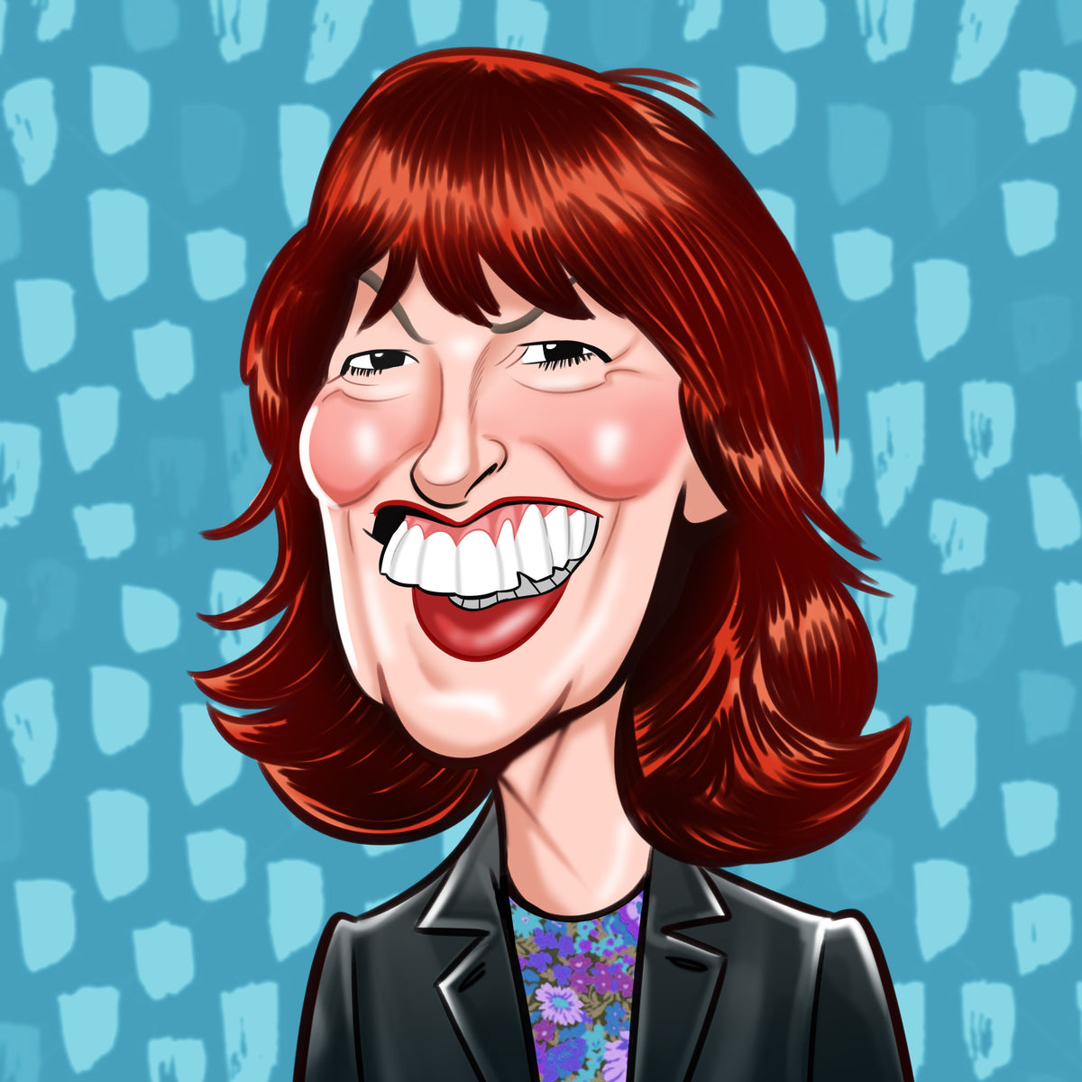 Janet Street Porter Birthday Greeting Sound Card Blank Inside
