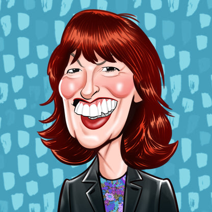 Janet Street Porter Birthday Greeting Sound Card Blank Inside