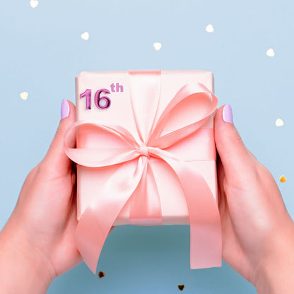 Make It Personal Stick-On Numbers 0-9 Pink Foil DIY Card Topper Embellishments