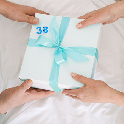 Make It Personal Stick-On Numbers 0-9 Blue Foil DIY Card Topper Embellishments