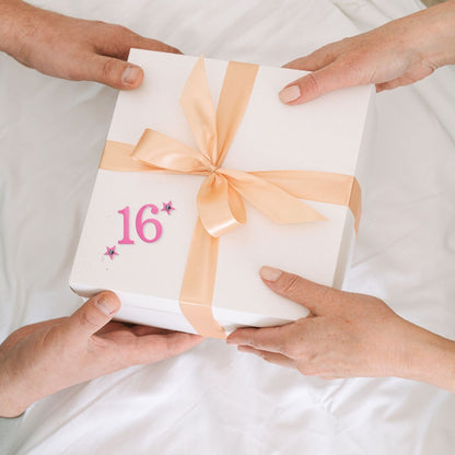 Make It Personal Stick-On Number 6 Pink Foil DIY Card Topper Embellishment