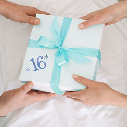 Make It Personal Stick-On Number 6 Blue Foil DIY Card Topper Embellishment