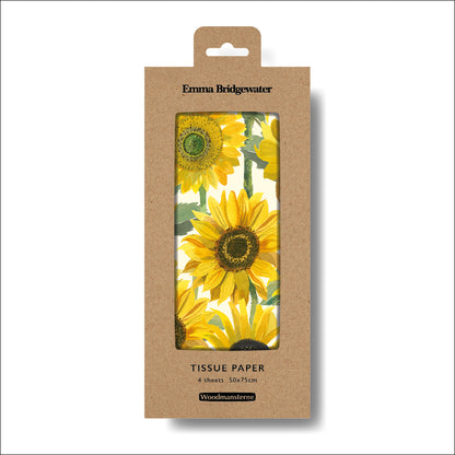 Emma Bridgewater Sunflowers Tissue Paper Giftwrap Celebration Gift Wrapping