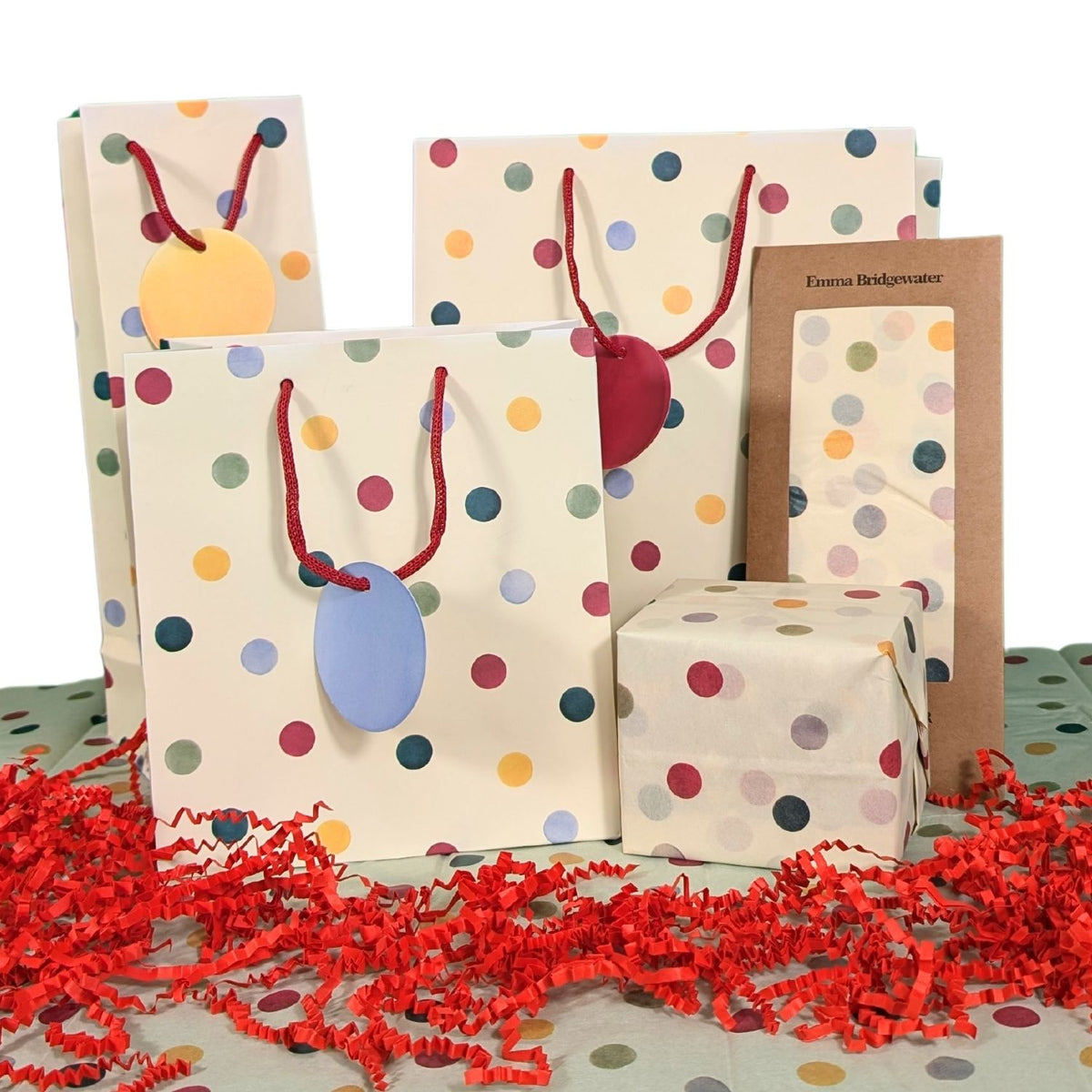 Emma Bridgewater Polka Dot Medium Gift Bag Gift Wrapping Accessory