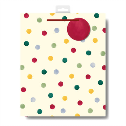 Emma Bridgewater Polka Dot Large Gift Bag Gift Wrapping Accessory