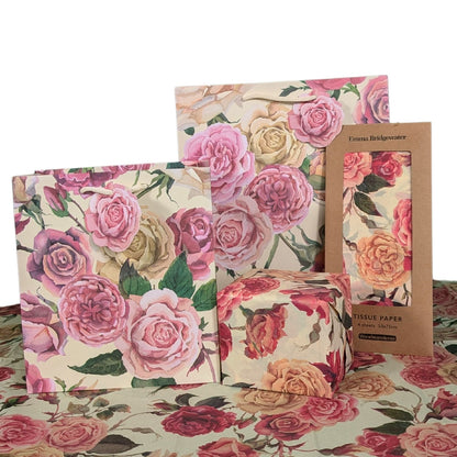 Emma Bridgewater Roses Medium Gift Bag Gift Wrapping Accessory