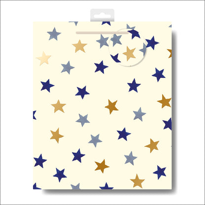 Emma Bridgewater Blue Stars Large Gift Bag Gift Wrapping Accessory