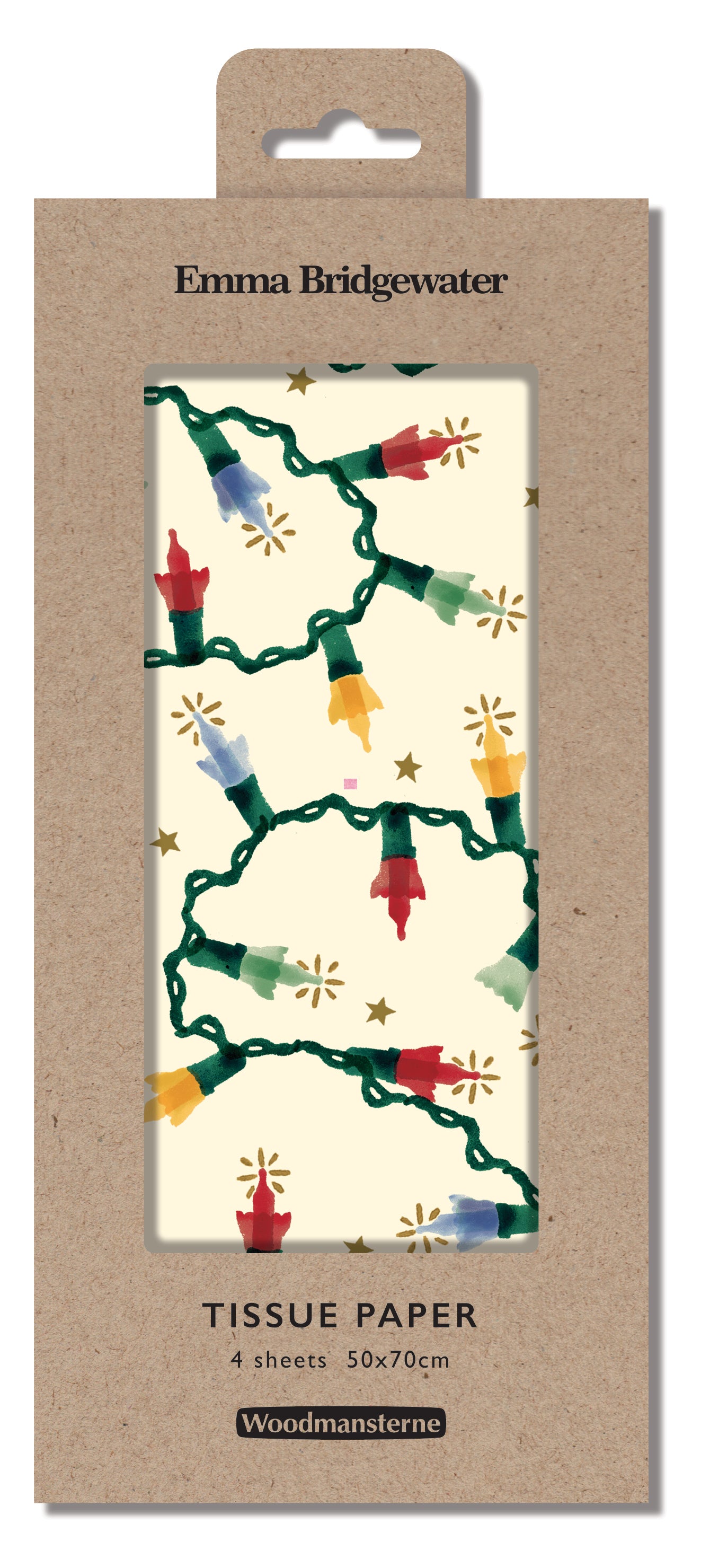 Emma Bridgewater Fairy Lights Tissue Paper Giftwrap Christmas Gift Wrapping