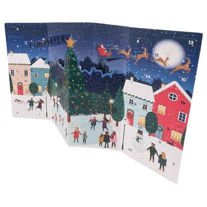 Skating Around The Tree Christmas Advent Calendar