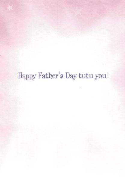 Avanti To Daddy From Your Little Girl Father's Day Greeting Card